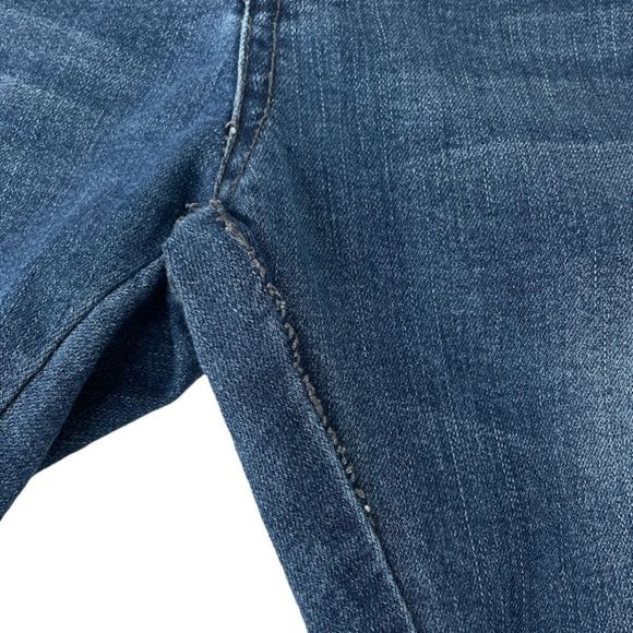 Life In Progress Stacked Skinny Moto Jeans Blue Size 27 - Picture 8 of 9